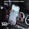 Cellularline Slide Fit - Universal In-car smartphone holder with easy insertion