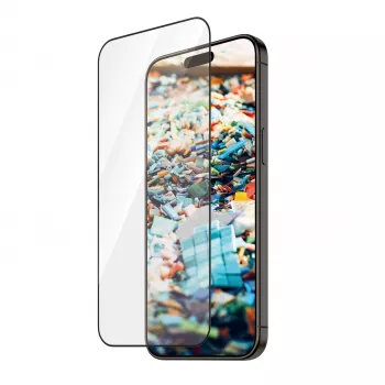 PanzerGlass ® Re:fresh Screen Protector iPhone 15 Pro Max | Ultra-Wide Fit w. EasyAligner