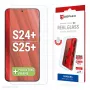 Displex Screen Protector (10H) for Samsung Galaxy S24+/S25+, Eco Mounting Frame, scratch resistant