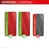 Displex Privacy Screen Protector (10H) for Samsung Galaxy S24+/S25+, Eco Mounting Frame, Privacy Filter