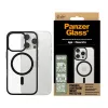 PanzerGlass ® HardCase Transparent w. Black MagSafe & Frame iPhone 16 Pro