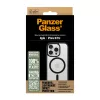 PanzerGlass ® HardCase Transparent w. Black MagSafe & Frame iPhone 16 Pro