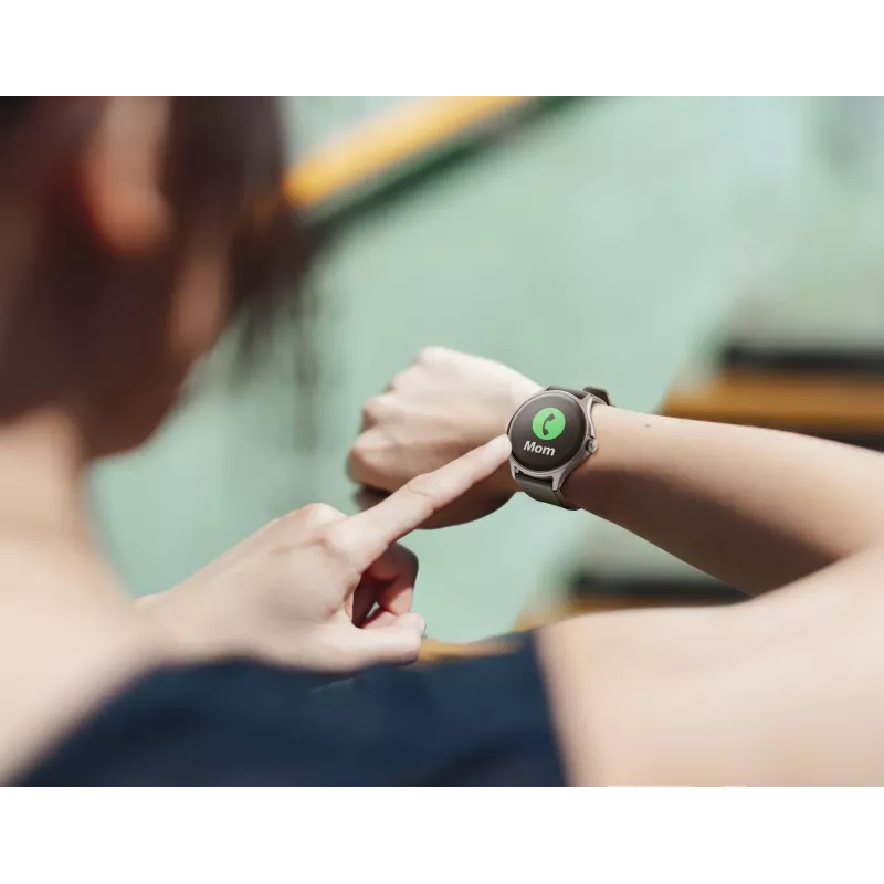 Cellularline ION PRO Round Bluetooth® smartwatch with app, 3.51 cm (1.38 inch), TFT, Touchscreen, 0.00064 GB, 98 g