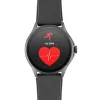 Cellularline ION PRO Round Bluetooth® smartwatch with app, 3.51 cm (1.38 inch), TFT, Touchscreen, 0.00064 GB, 98 g