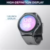 Cellularline ION PRO Round Bluetooth® smartwatch with app, 3.51 cm (1.38 inch), TFT, Touchscreen, 0.00064 GB, 98 g