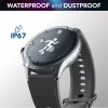 Cellularline ION PRO Round Bluetooth® smartwatch with app, 3.51 cm (1.38 inch), TFT, Touchscreen, 0.00064 GB, 98 g