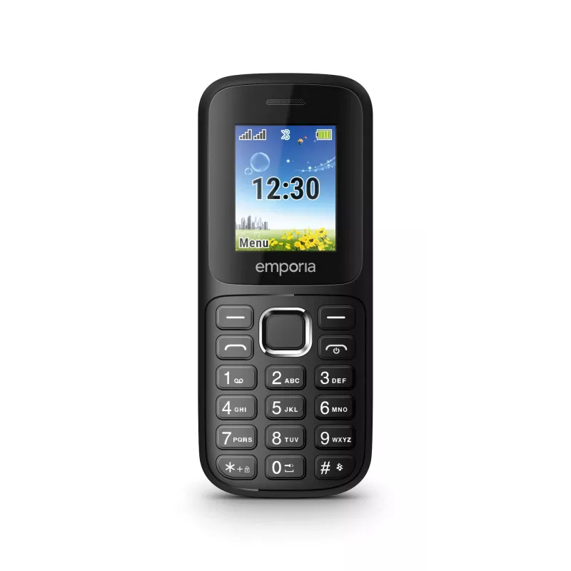 Emporia emporia313 4.5 cm (1.77 inch) 64.6 g Black Senior phone