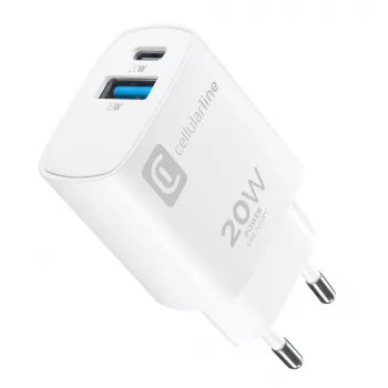 Cellularline Smartphone Universal White AC Indoor