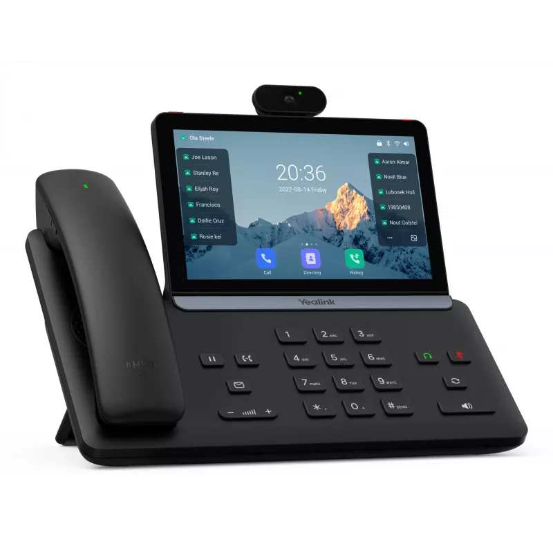 IP desk phone Yealink SIP-T88V Pro — touchscreen, HD audio, SIP