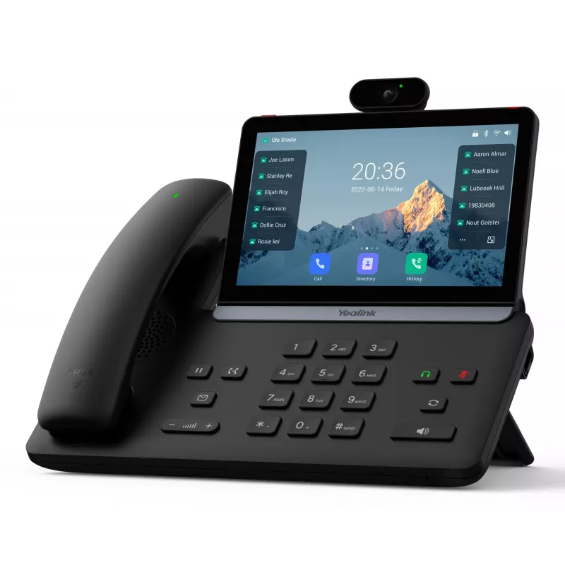 IP desk phone Yealink SIP-T88V Pro — touchscreen, HD audio, SIP