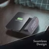Tech Pop Digital alarm clock Black