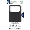 Cellularline Sensation - iPhone 17 Pro Max Ultra-soft silicone case with soft-touch finish, perfect to protect every detail of your iPhone 17 Pro Max with elegance and comfort.