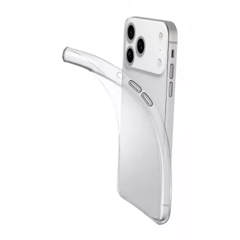 Cellularline Fine - iPhone 17 Pro, Cover, Apple, iPhone 17 Pro, 16 cm (6.3 inch), Transparent