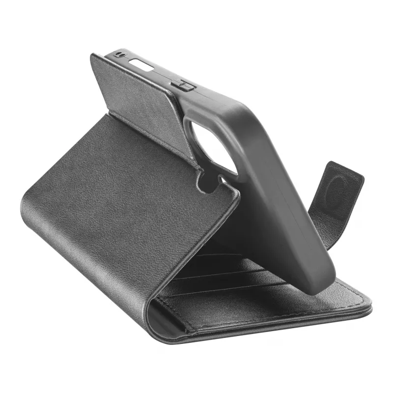 Cellularline Book Agenda - iPhone 17 Leather-effect book case with magnetic closure