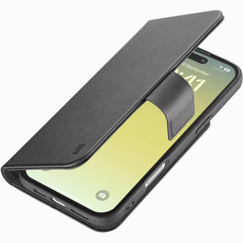 Cellularline Book Agenda - iPhone Air Leather-effect book case with magnetic closure