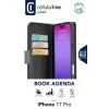 Cellularline Book Agenda - iPhone 17 Pro Leather-effect book case with magnetic closure
