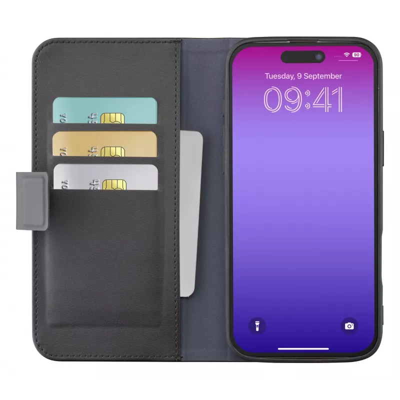 Cellularline Book Agenda - iPhone 17 Pro Leather-effect book case with magnetic closure
