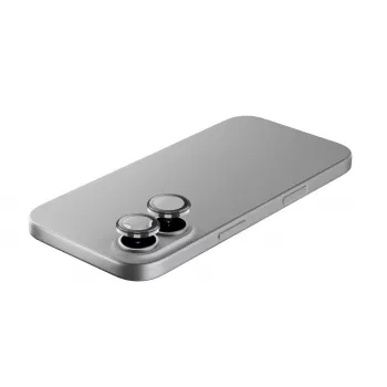 Cellularline Camera Lens Ring - iPhone 17 Tempered glass for camera protection