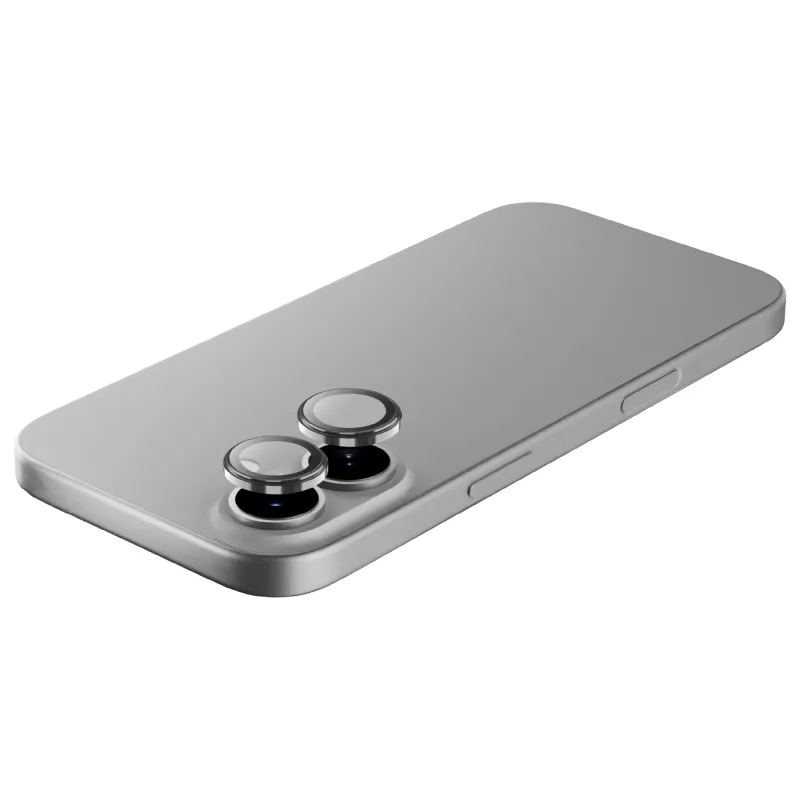 Cellularline Camera Lens Ring - iPhone 17 Tempered glass for camera protection