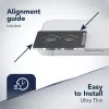 Cellularline Camera Lens Ring - iPhone 17 Tempered glass for camera protection