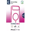 Cellularline Iconic Mag - iPhone Air Transparent case with colored edges compatible with Magsafe ecosystem