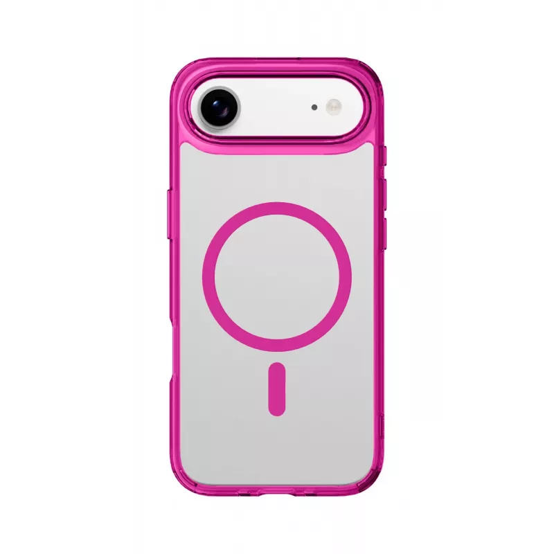 Cellularline Iconic Mag - iPhone Air Transparent case with colored edges compatible with Magsafe ecosystem