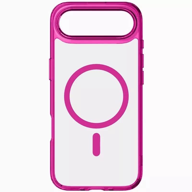 Cellularline Iconic Mag - iPhone Air Transparent case with colored edges compatible with Magsafe ecosystem