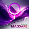 Cellularline Iconic Mag - iPhone Air Transparent case with colored edges compatible with Magsafe ecosystem