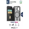 Cellularline Daily Mag - iPhone 17 Book cover with semi-transparent hard back compatible with Magsafe® ecosystem