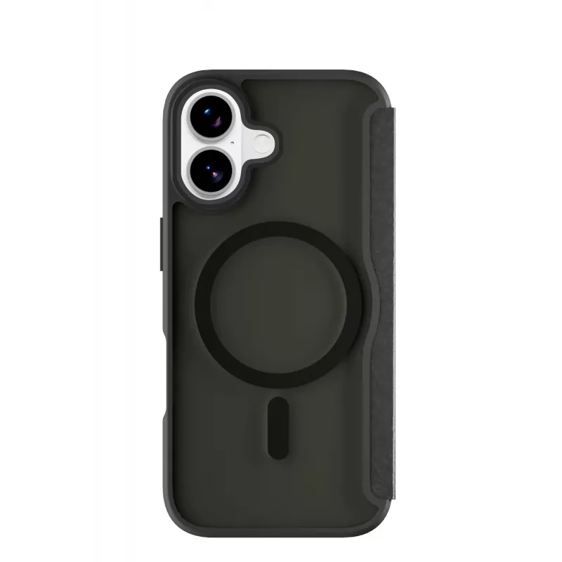 Cellularline Daily Mag - iPhone 17 Book cover with semi-transparent hard back compatible with Magsafe® ecosystem