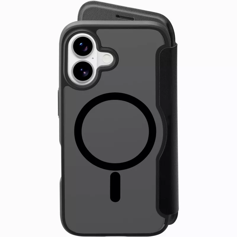 Cellularline Daily Mag - iPhone 17 Book cover with semi-transparent hard back compatible with Magsafe® ecosystem