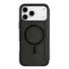Cellularline Daily Mag - iPhone 17 Pro Book cover with semi-transparent hard back compatible with Magsafe® ecosystem
