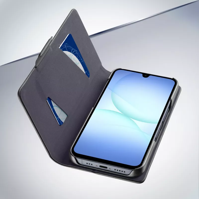 Cellularline Book - Galaxy A17 Book-style case, Folio, Samsung, Galaxy A17, 17 cm (6.7 inch), Black