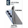 Cellularline Chroma - Galaxy A17 Colourful soft rubber case, Cover, Samsung, Galaxy A17, 17 cm (6.7 inch), Black
