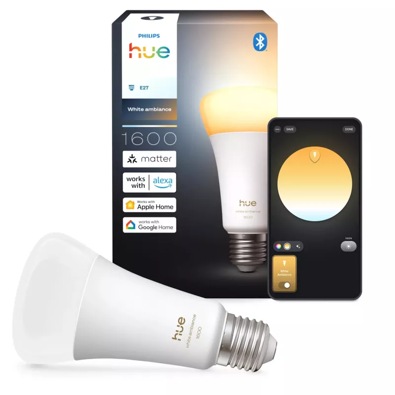 Philips Hue White ambience A67 – E27 smart bulb – 1600
