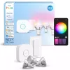 Philips Hue White and colour ambience Essential starter kit: 3 GU10 smart bulbs (345 lm) + dimmer switch