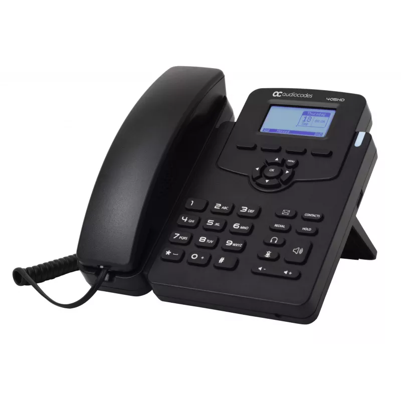 AudioCodes 405HD IP-Phone PoE GbE black