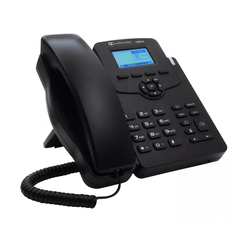 AudioCodes 405HD IP-Phone PoE GbE black