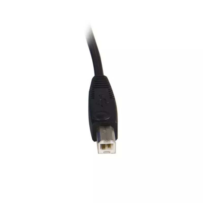 StarTech.com 10 ft 2-in-1 Universal USB KVM Cable, 3 m, USB, USB, VGA, Black, USB A + VGA