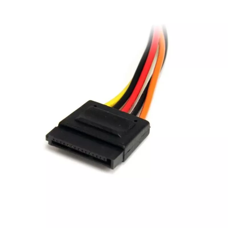 StarTech.com 12in 15 pin SATA Power Extension Cable, SATA 15-pin, SATA 15-pin, 0.3048 m, Male, Female, Straight