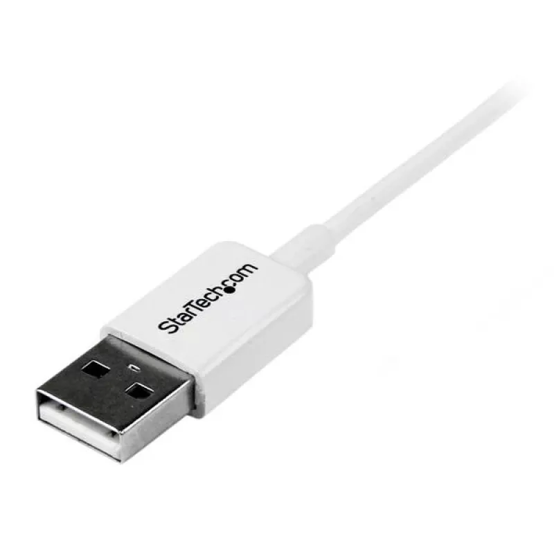 StarTech.com 2m White Micro USB Cable - A to Micro B, 2 m, USB A, Micro-USB B, USB 2.0, Male/Male, White