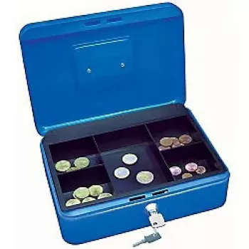 Cash box WEDO size 2 Blue