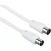 Coaxial Cable Schwaiger 5.0m IEC - IEC 5m White