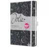 Writing Notebook Sigel Jolie JN349 A5 87 Sheets Black White