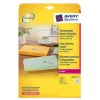 Printer labels No name Avery L4770-25 — Transparent polyester, laser, 1000 pcs