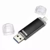 Hama Laeta Twin, 32GB USB flash drive USB Type-A / Micro-USB 3.2 Gen 1 (3.1 Gen 1) Black