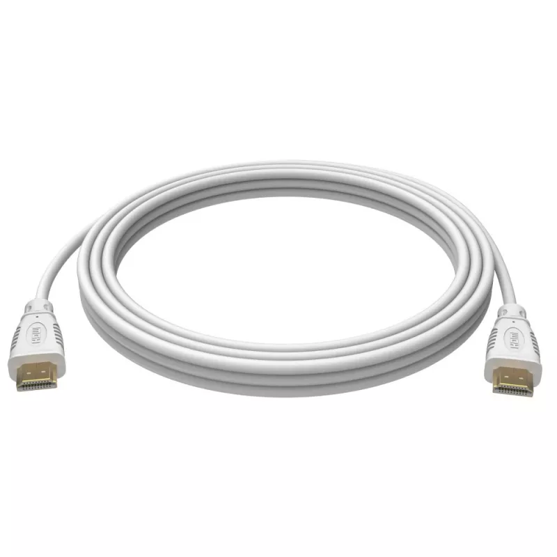 Techly ICOC HDMI-4-010NWT HDMI cable 1 m HDMI Type A (Standard) White