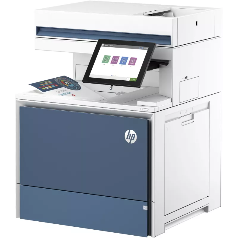 Multifunction Printer HP Color LaserJet Enterprise MFP 6800dn Laser Colour Printing