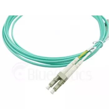 BlueOptics InfiniBand Fibre Optic Cable 10m 2x LC LC/APC Green