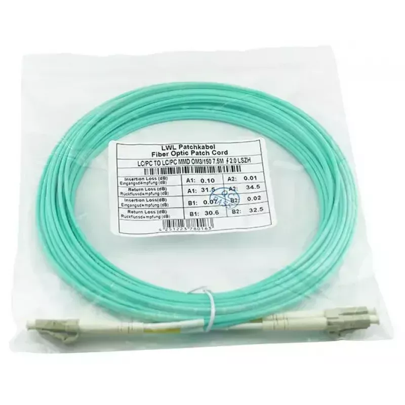 BlueOptics SFP3131EU0.5MK InfiniBand fibre optic cable 0.5 m LC Aqua